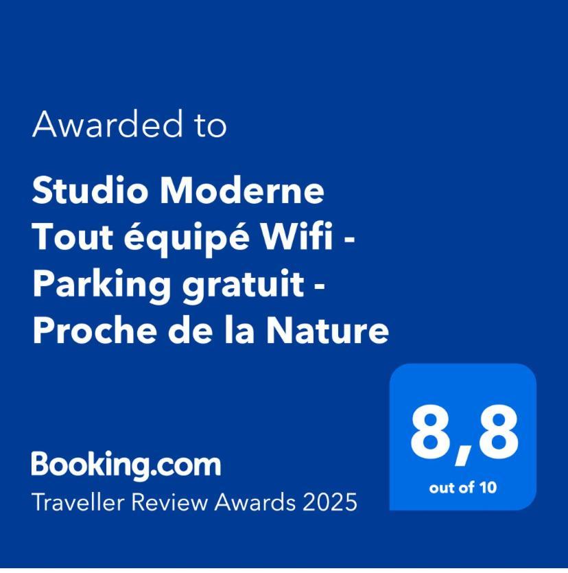 Studio Moderne Tout Equipe Wifi - Parking Gratuit - Proche De La Nature Wissembourg Exterior foto